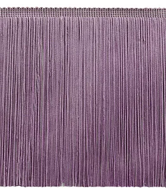Chainette Fringe Trim Style# CF08 Color# D7 - Lilac Purple [Sold By The Yard] • £3.84