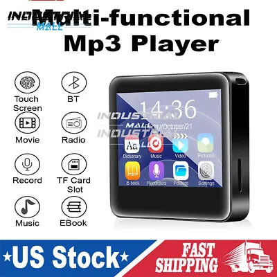 Portable Music Player Speaker With FM Radio/Recorder/Bluetooth 5.0 MP3 Player  • $20.99