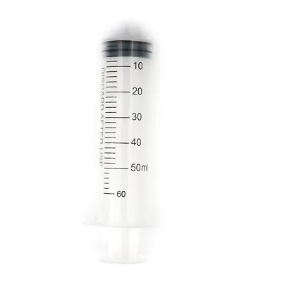 $2 • Buy 50ML Plastic Syringe Measuring Nutrient Sterile Reusable Lab Kitchen To.cf
