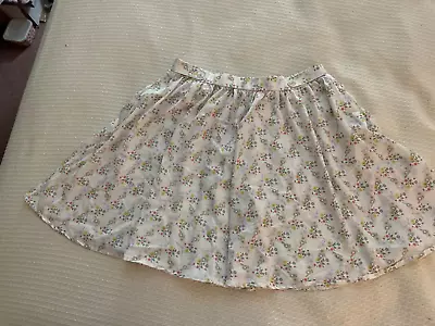 EUC Matilda Jane Tween Girls Boutique Floral  Skirt Spilt Skirt Top  Sz.14 • $9.99