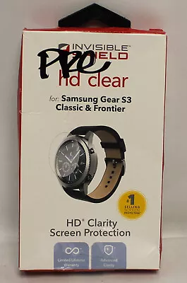 S3CHWS-P0B Zagg Clear Protector For Samsung Gear S3 Classic & Frontier  Grade A  • $15