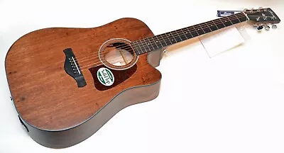 Ibanez AW54CE Acoustic-Electric Guitar Natural - Pro Setup • $359.99