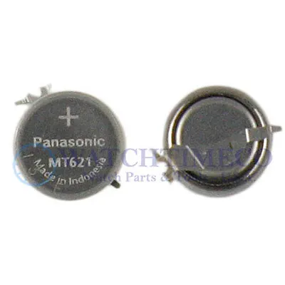 Panasonic MT621 Battery Capacitor Seiko Kinetic Solar V137 V138 • $17.95