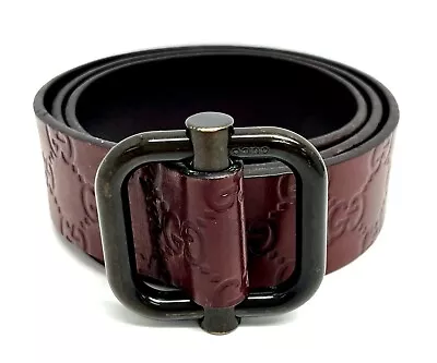 Gucci Vintage  Reversible 40mm Leather Belt • $699