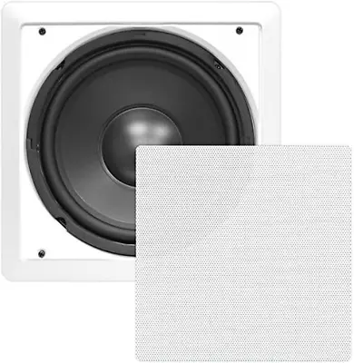 Ceiling Wall Mount Enclosed Speaker - 360 Watt Stereo In-Wall / In-Ceiling 10  E • $62.99