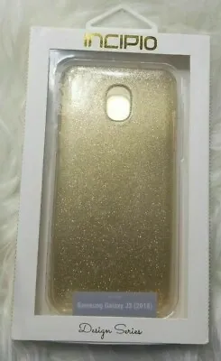 $5.50 • Buy Incipio Design Series Gold Glitter Case For Samsung Galaxy J3 (2018) FREE SHIPPI