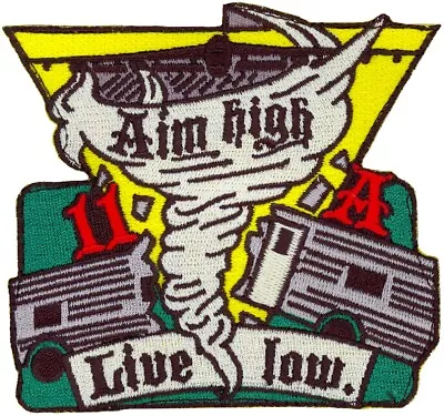 USAF 340th WEAPONS SQUADRON B-52 WIC CLASS 2011 A  AIM HIGH LIVE LOW  PATCH • $9.99