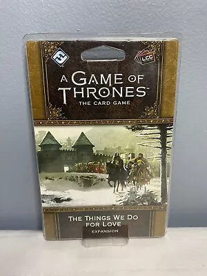 $19.99 • Buy A Game Of Thrones: The Things We Do For Love Expansion