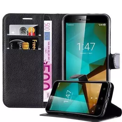 Case For Vodafone Smart PRIME 7 Protection Book Wallet Phone Cover Magnetic • $10.99