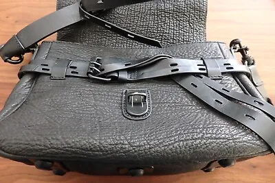 Joy Gryson Women Black Pebbled  Leather Crossbody BagPre Owned • $43.50