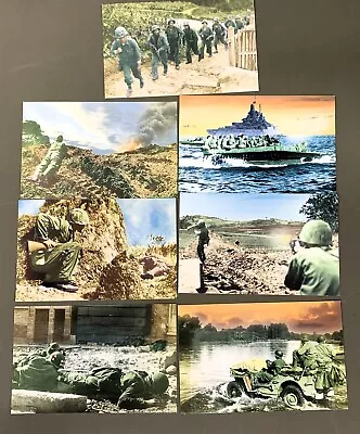 # T4254    U.s.  Military    Postcard Lot   7   Dif. Cards • $6.99