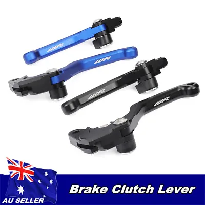 WR CNC Pivot Brake Clutch Levers For YAMAHA WR250F 2001-2016 WR 450F 2001-2015 • $35.59