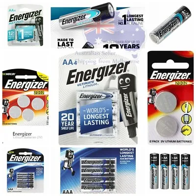 Energizer ULTIMATE Lithium/ Alkaline Advan. AA & AAA & 2032  Battery 12/20 Year  • $6.99