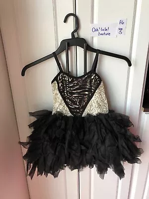Ooh La La Couture Girls Dress Size 5 Rose Gold Bling! Last One! Wow! • $22