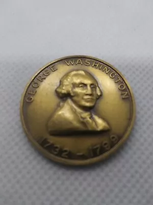 Vintage George Washington 1732-1799 Mount Vernon Virginia Medal • $9.99