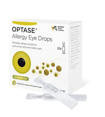 Optase Allergy Preservative Free Eye Drops Single Dose Units (x20) • $27.62