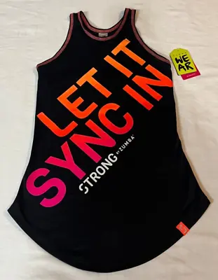 Strong By Zumba Instructor Black Tight Tank Size XS (XSpicy) Let It Sync In NWT • £13.28