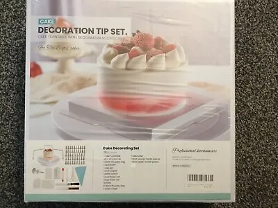£13.50 • Buy Cake Decorating Kit 73 Pcs Cake Decorating Set With Turntable