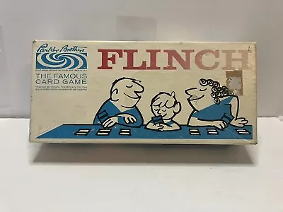 Vintage 1963 Parker Brothers Flinch The Famous Card Game Complete Box Discolored • $14