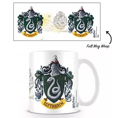 Harry Potter Slytherin Crest Coffee Tea Mug - Official Licensed **new** • $17.95