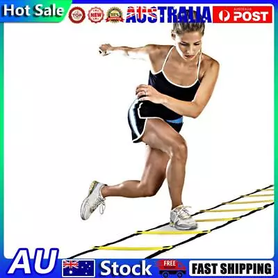 Durable 5 Rung 10 Feet 2.7m Agility Ladder For Soccer Speed Training  • $10.51