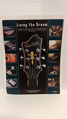 Hagstrom Super Swede Guitar Hagstrom Guitars Ad -   11x8.5 - Print Ad. 7 • $5.95