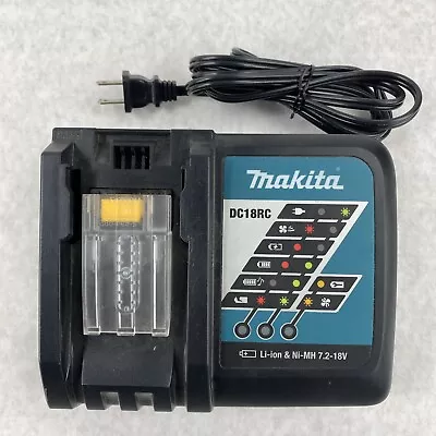 Makita DC18RC 630714-3 18V Lithium‑Ion Rapid Battery Charger • $19.99