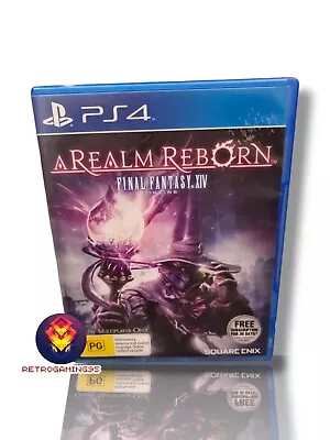 💫 A Realm Reborn : Final Fantasy 14 (XIV)  COMPLETE PS4 PLAYSTATION 4 💫 • $23.99