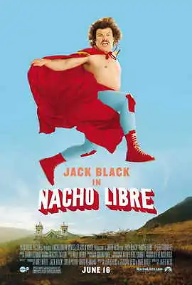 NACHO LIBRE Movie POSTER PRINT C 27x40 Jack Black Efren Ramirez Troy Gentile • $17.98