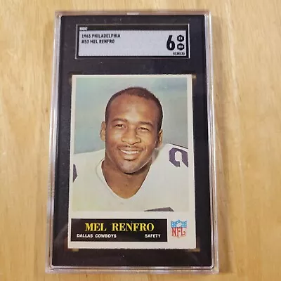 Mel Renfro 1965 Philadelphia Gum #53 Rookie RC SGC 6 Dallas Cowboys HOF • $99.99