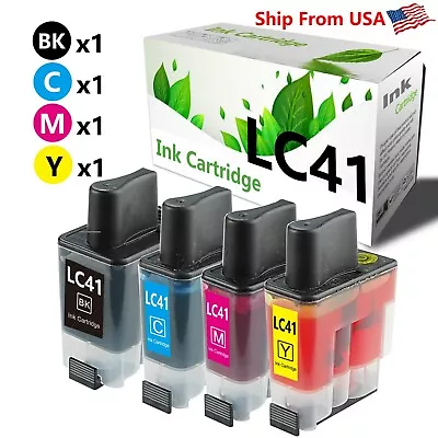 4PK LC41 LC-41 Ink Cartridge For Intellifax 1840C MFC-5440CN 1940CN • $5.69