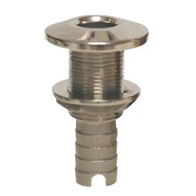 Groco 1/2  Stainless Steel Hose Barb Thru-hull Fitting • $31.06