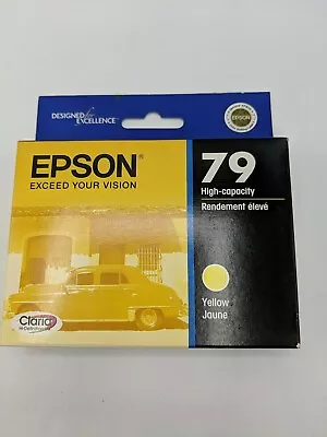 Epson 79 Yellow Claria High Definition Ink Experation 3/2012 UNOPENED NOP • $19.99