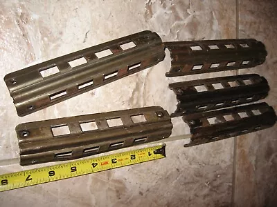 Vintage Bed Rail Brackets Set  Metal Bedfast Salvage • $9.98