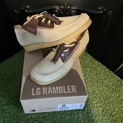 £145 • Buy Clarks Rambler Liam Gallgher LG BRAND NEW BNIB IN HAND UK7.5 DEADSTOCK BIG FIT 8