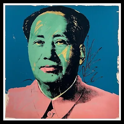 ANDY WARHOL-  MAO -FS#93- MAO Series- Mao Zedong-Proof-Unsigned- Shipped Flat • $2150