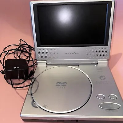 Vintage 7” Accurian Portable DVD Player Tested & Works APD-3955 • $65.99