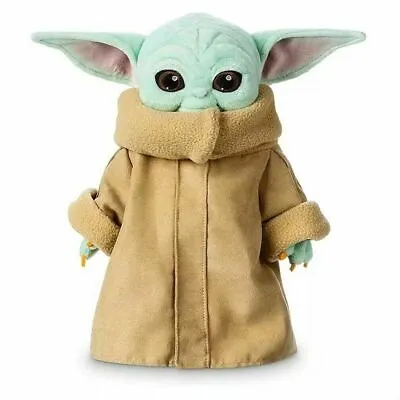 10  Baby Yoda Plush Toy Master The Mandalorian Force Stuffed Doll Kids Gifts • $12.99