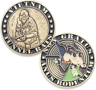 Vietnam Tunnel Rat Challenge Coin • $18.97