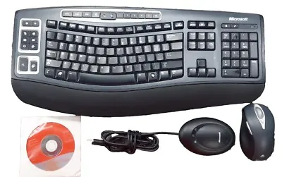 Microsoft Wireless Comfort Keyboard 5000 - Receiver 3.1 Wireless Laser Mouse 5K • $42.99