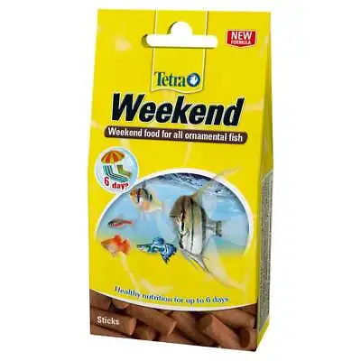 Weekend Holiday Food TETRA Ornamental Fish Vacation Blocks 10 Sticks 6 Days  • £4.50