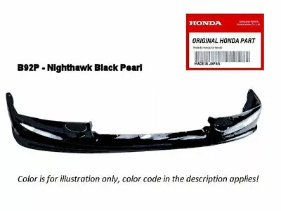 Honda Civic EP3 FRONT LIP SPOILER B92P Nighthawk Black Pearl 2004-2005 FACELIFT • $880.13