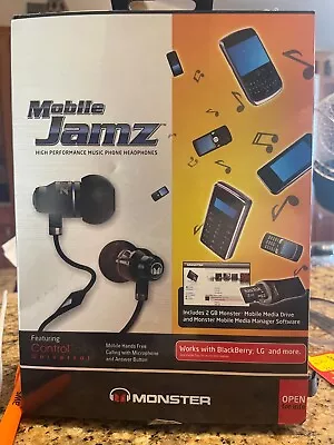 Mobile Jamz High Performance Music Phone Headphones Model#MH JMZM IE CT KIT UPC • $35