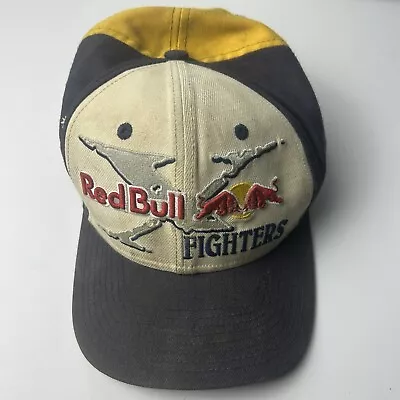 Vintage Red Bull X Fighters Hat Snapback 4 Panel Trucker Cap Hat Australia • $19.95