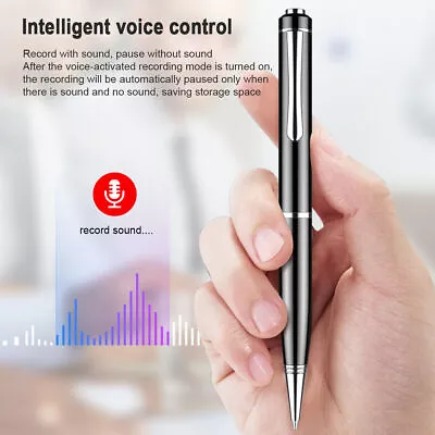 32gb Mini Digital Voice Activated Recorder Pen Pocket Rechargeable MP3 Player US • $16.96