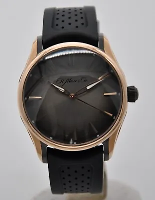 H.Moser & Cie. Pioneer Centre Seconds 18k Rose Gold And Titanium Grey 3200-0902 • $15499