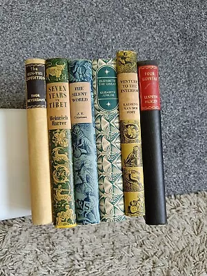 £15 • Buy 6 Of The Reprint Society Books Some With Dust Jackets 1950's