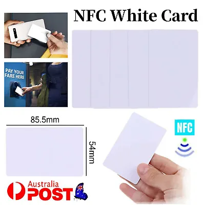 20x NTAG215 NFC White Pvc Card Tag For TagMo Forum Switch Type2 Tags Chip • $8.79