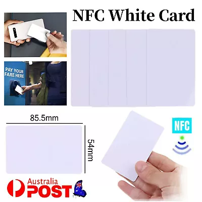 20x NTAG215 NFC White Pvc Card Tag For TagMo Forum Switch Type2 Tags Chip • $7.56