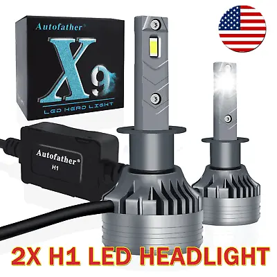 H1 LED Headlight High Beam Or Low Beam Bulbs Conversion Kit Super Bright 6500K • $16.02